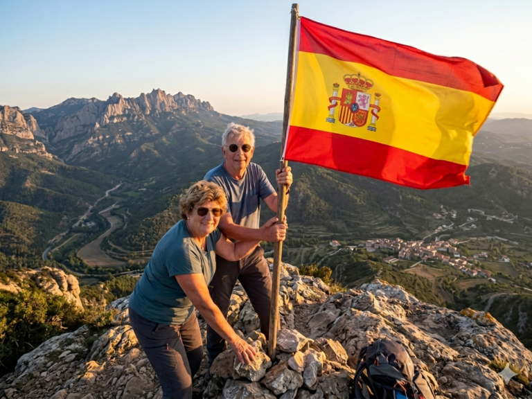 Geland in Spanje…