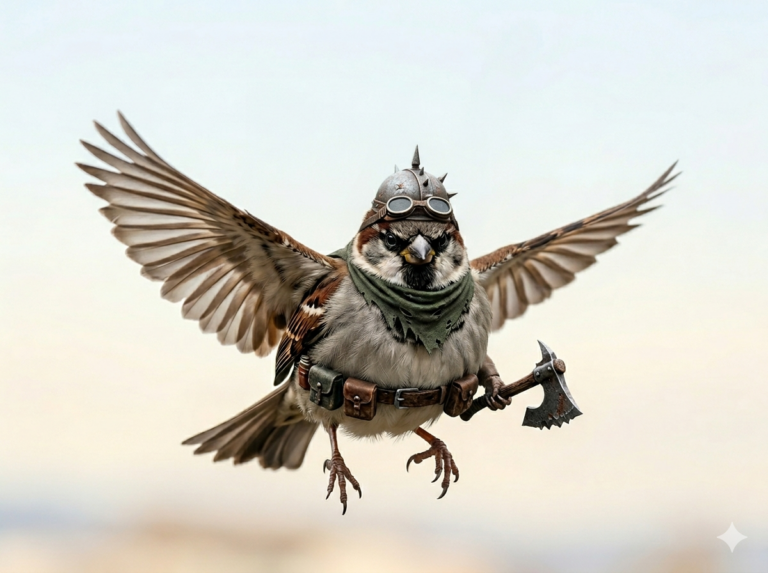 kamikaze mussen…